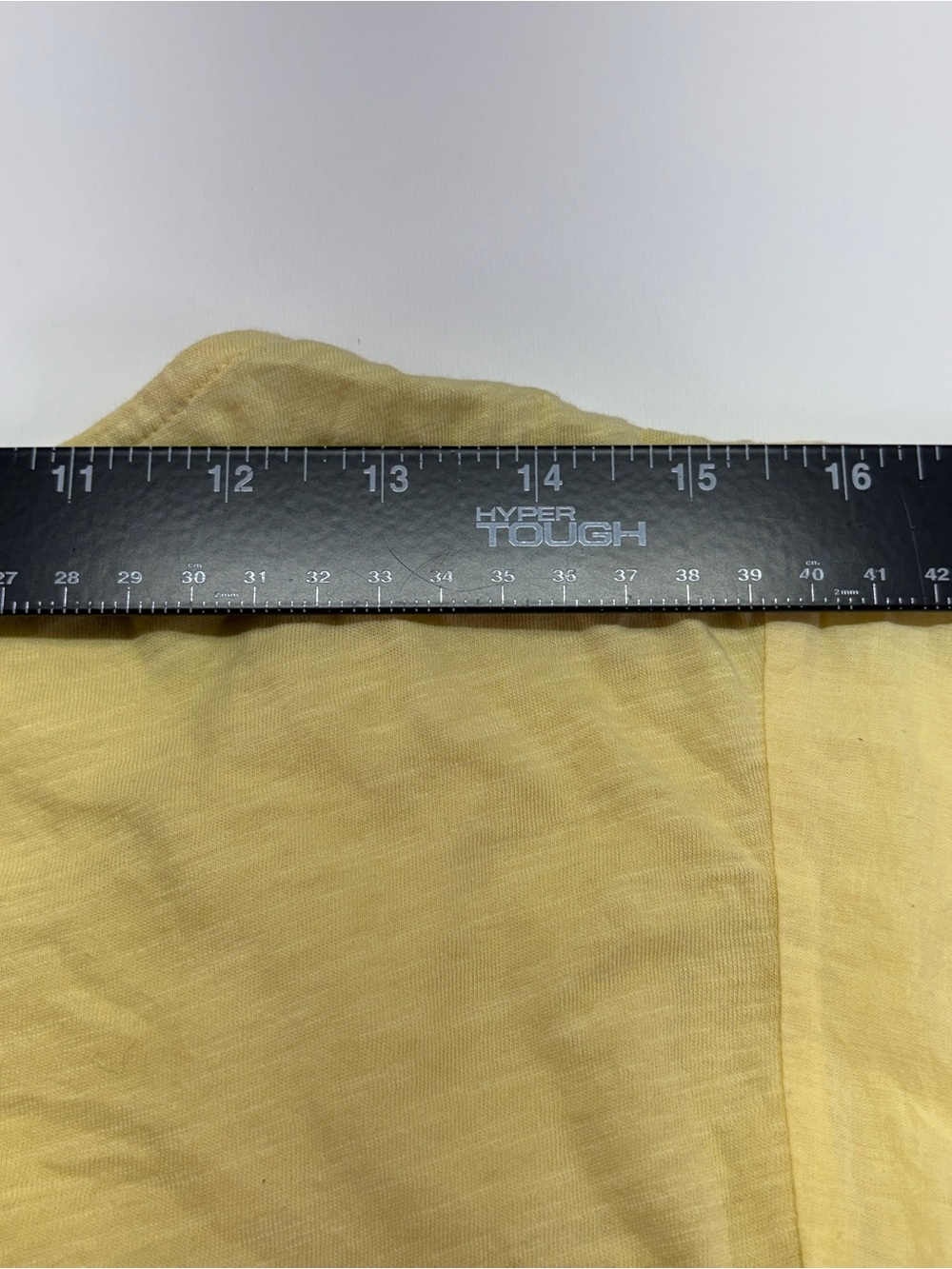 Lucky Brand Yellow Cotton Boho Peasant Crochet Trim Sleeveless Top XL - Picture 9 of 12